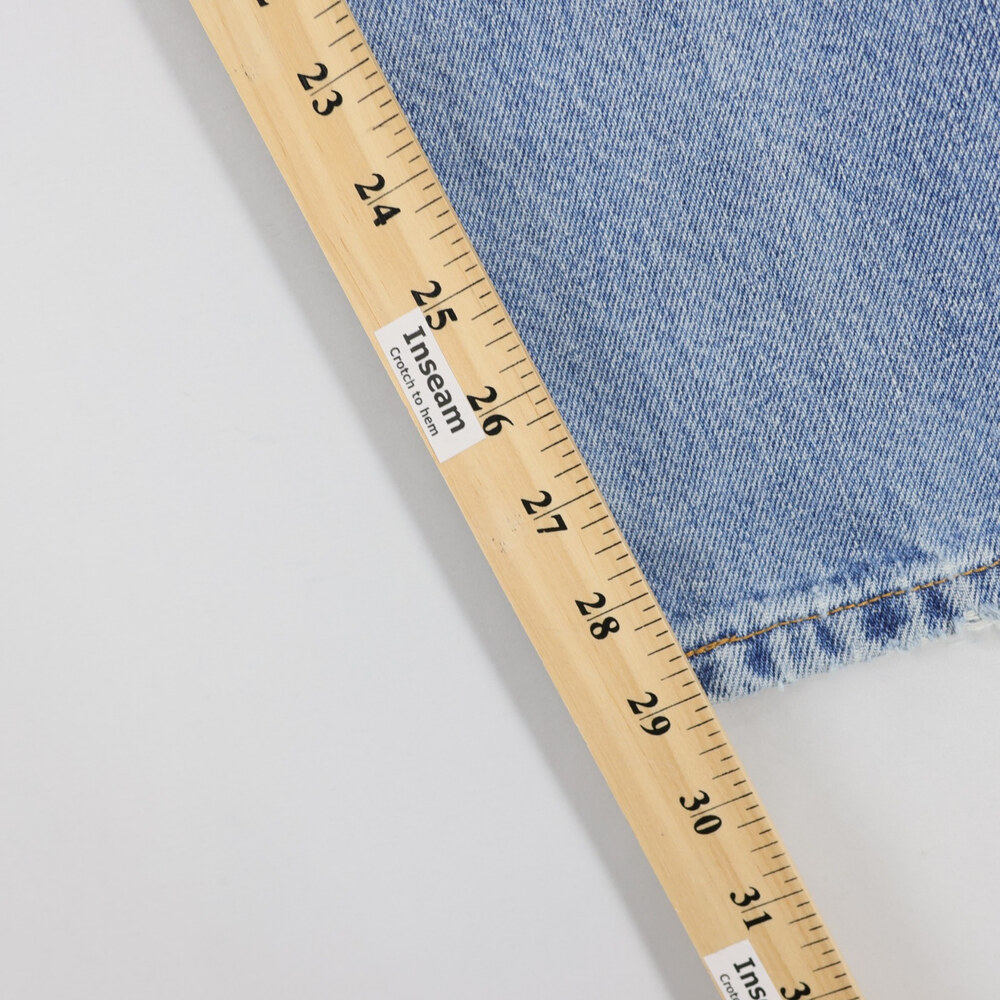 Vintage Levis 505 Jeans Mens 30x30 Blue Regular Fit Straight Leg Made In USA - Picture 11 of 14